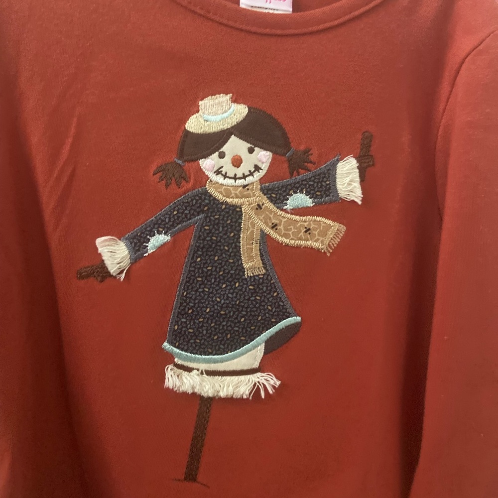 NWT ric rac and ruffles scarecrow outfit